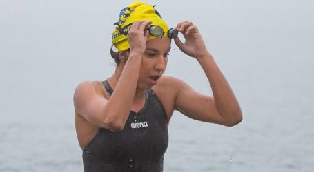 Atleta paraminense disputa ultramaratona de natação no mar do Rio de Janeiro