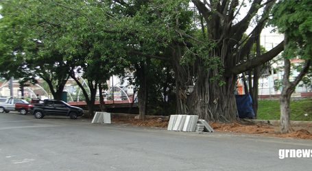 Motoristas fretistas revoltados com proibição de estacionamento exclusivo perto da Ponte Grande; promotor diz que cumpriu a lei