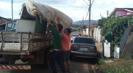 Agentes recolheram 128 toneladas de entulho nos mutirões de combate a Dengue realizados em Pará de Minas