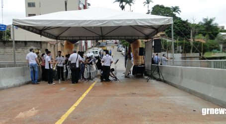 Inaugurada ponte da Cardeal Hugolino e outra será construída na rua Dr. Celso Charuri