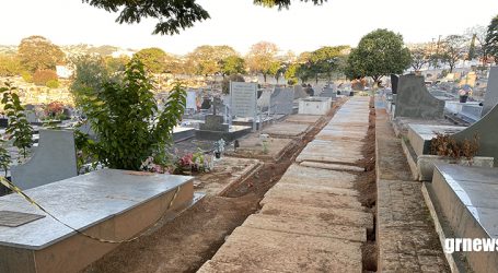 Empresa vai perfurar até 90 túmulos na primeira etapa de obras no Cemitério Santo Antônio