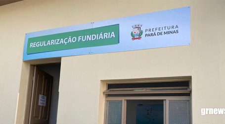 Mais de 200 famílias já entregaram documentação para regularizar imóveis em Pará de Minas