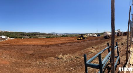 Começa construção do CMEI do Jardim das Oliveiras; meta é atender 188 crianças a partir dos quatro meses de vida