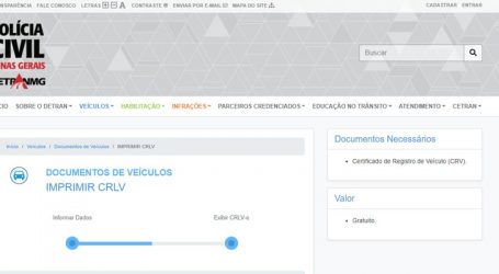 CRLV passa a ser impresso pelo proprietário do veículo a partir de 2021