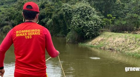 Bombeiros continuam buscas para encontrar jovem que teria se afogado em lagoa do Bariri 2