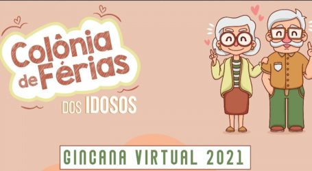 CRAS promove colônia de férias com atividades virtuais para idosos durante o mês de janeiro