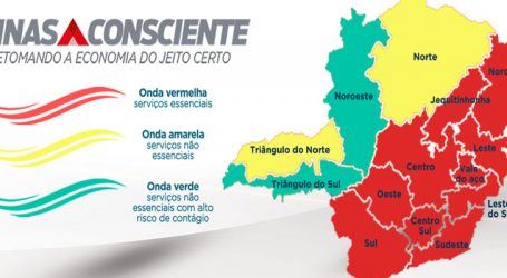 Macrorregião Oeste segue na Onda Vermelha e só serviços essenciais podem funcionar; 10 regiões estão na fase mais restritiva