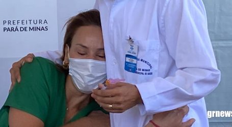 Esperança: começa a vacinação contra COVID-19 em Pará de Minas