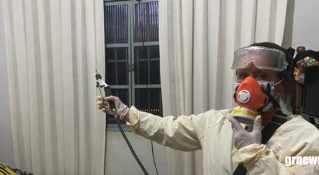 GRNEWS TV: Saúde aplica Aero System dentro de residências para combater o Aedes aegypti em Pará de Minas