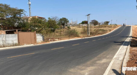 Concluído asfaltamento do acesso ao novo cemitério de Pará de Minas e sepultamentos devem começar em breve
