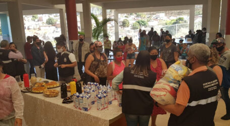 Vida no Prato entrega cestas básicas a famílias paraminenses que enfrentam dificuldades em tempos de pandemia