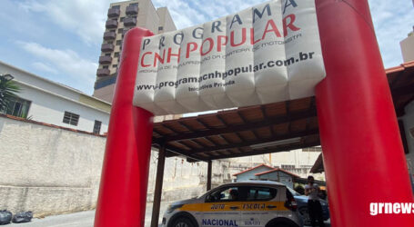 Auto Escola Nacional promove mais uma edição do programa CNH Popular em Pará de Minas