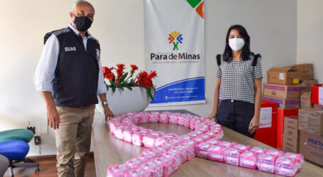 Liberdade em Fluxo arrecada 1.500 pacotes de absorventes higiênicos para ajudar mulheres paraminenses