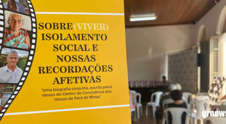 Livro conta histórias de vida dos idosos que frequentam Centro de Convivência em Pará de Minas