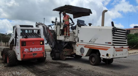 Começa revitalização e pavimentação asfáltica na Avenida Nossa Senhora da Piedade no Santos Dumont