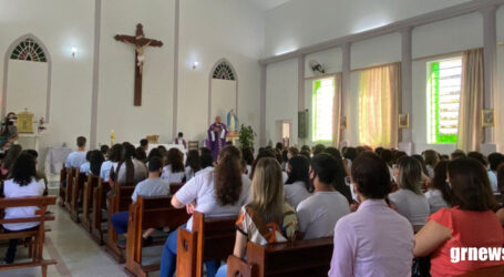 Colégio Sagrado Coração de Maria comemora 80 anos com missa presidida pelo bispo diocesano