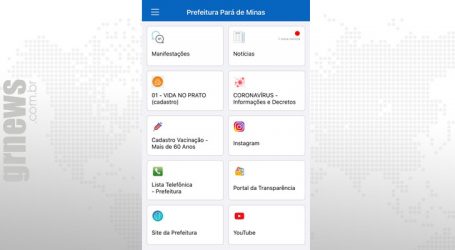 App da Prefeitura de Pará de Minas permite fazer solicitações, reclamações e denúncias