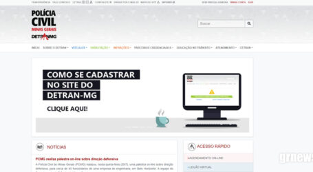 Mudança no acesso facilita obtenção de documentos no site do Detran-MG