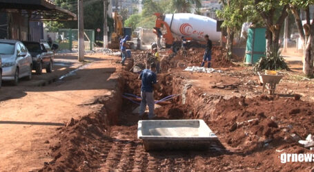 Obra na Avenida Vereador Ronaldo de Castro Alves compromete abastecimento de água em 10 bairros. Veja a lista