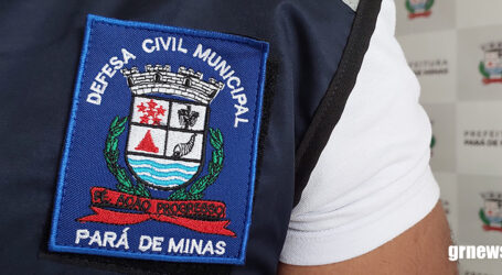 GRNEWS TV: Defesa Civil de Pará de Minas está sendo estruturada para atuar o ano inteiro com foco na prevenção