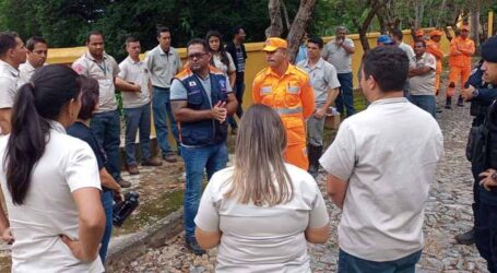 Defesa Civil de Pará de Minas realiza treinamento com orientações de autoproteção para moradores do Distrito de Carioca