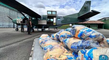 Forças Armadas do Brasil levarão 15 mil cestas de alimentos aos Yanomami