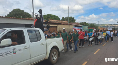 GRNEWS TV: Mobilização reúne estudantes e agentes de combate a Endemias em ação contra a Dengue