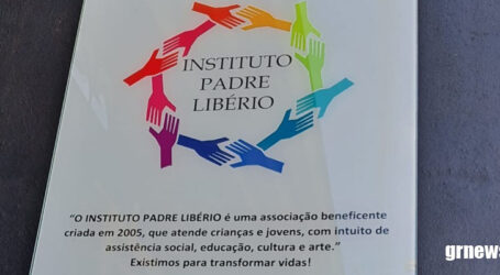 GRNEWS TV: Instituto Padre Libério define metas para 2024 e busca parcerias para atender crianças e adolescentes