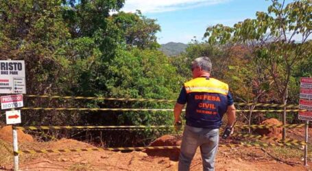 Abelhas atacam servidores municipais e provocam interdição do acesso ao Mirante do Cristo Redentor em Pará de Minas