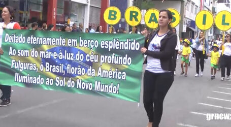 GRNEWS TV: Desfile cívico em Pará de Minas celebra o Bicentenário da Independência do Brasil