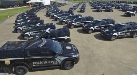 Polícia Civil de MG recebe 190 novas viaturas; uma delas para a Delegacia Regional de Pará de Minas