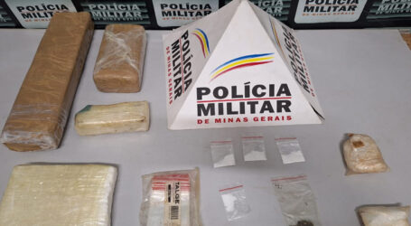 PM apreende cocaína e maconha no Residencial Cecília Meireles em Pará de Minas; suspeito fugiu