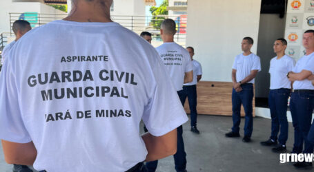 GRNEWS TV: Curso de formação de novos agentes para a Guarda Civil Municipal de Pará de Minas terminará em junho