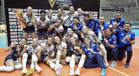 Minas vence o Praia Clube e conquista o Sul-Americano de vôlei feminino