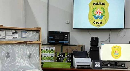 Delegacia de Polícia Civil em Itaúna recebe novos móveis e equipamentos de informática