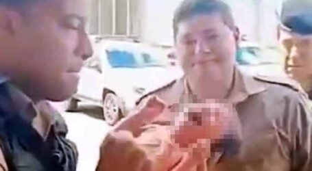 Policiais militares salvam bebê engasgada com leite em MG