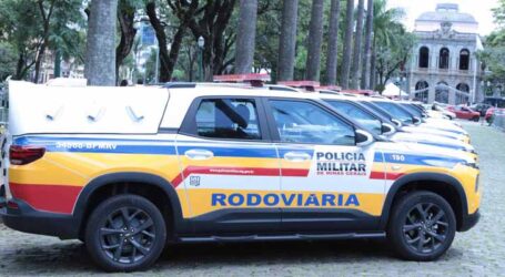 Polícia Militar Rodoviária recebe 71 novas viaturas para patrulhar as estradas de MG