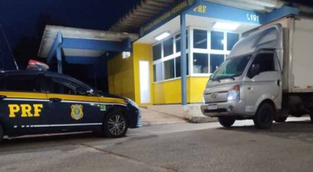 Motorista preso e carga recuperada na Fernão Dias em Itatiaiuçu