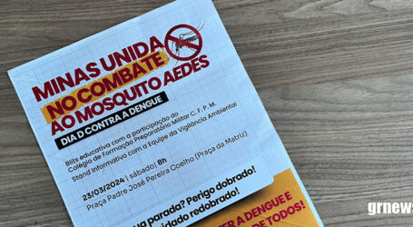 GRNEWS TV: Dia D de Combate à Dengue pretende conscientizar população sobre ações para conter o avanço da doença