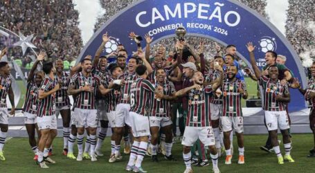 Fluminense vence a LDU e conquista título da Recopa Sul-Americana