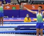 Mineiro Rayan Dutra garante vaga nos Jogos Olímpicos de Paris na ginástica de trampolim