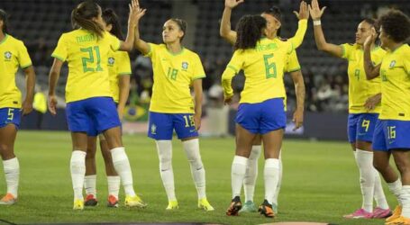 Seleção brasileira feminina conhece adversários nos Jogos Olímpicos de Paris