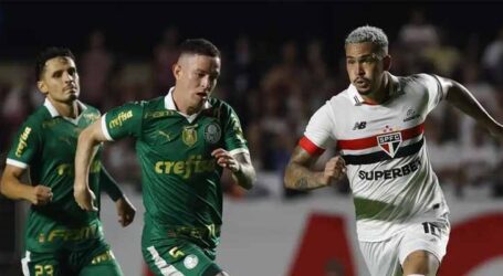São Paulo e Palmeiras empatam pelo Brasileirão
