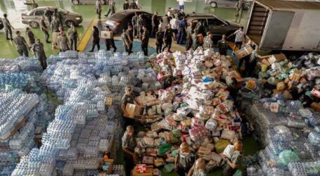 População de Brasília faz fila para enviar doações a vítimas das enchentes no RS