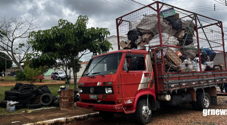 GRNEWS TV: Mutirões recolheram mais de 100 caminhões de materiais que facilitam a proliferação do mosquito transmissor da Dengue