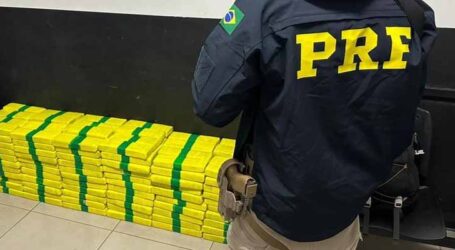 PRF prende motorista e apreende mais de 250 quilos de maconha em João Pinheiro
