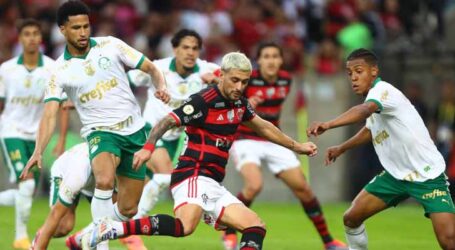 Flamengo e Palmeiras empatam no Maracanã