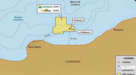 Petrobras confirma descoberta de gás em águas profundas na costa da Colômbia