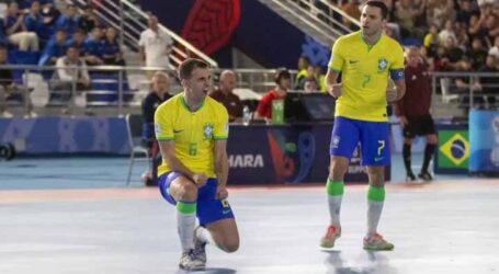 Seleção Brasileira goleia Cuba na estreia da Copa do Mundo de futsal: 10 a 0