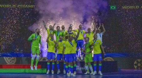 Seleção Brasileira conquista o hexacampeonato da Copa do Mundo de Futsal